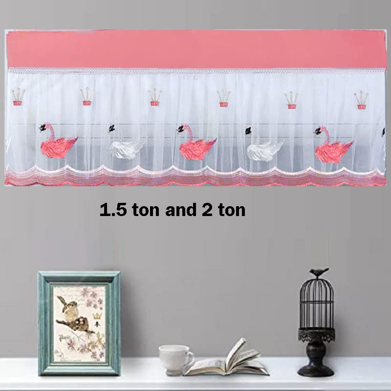 Air Conditioning Dust Cover Embroidery Designer AND RANING MOOD Ac Cover for Indoor Split Ac 1.5 AND 2.0 Ton (97 x 31 x 21 .5cm ) (Multicoloured) Air Conditioning Dust Cover Embroidery Designer AND RANING MOOD Ac Cover for Indoor Split Ac 1.5 AND 2.0 Ton (97 x 31 x 21 .5cm ) (Multicoloured)